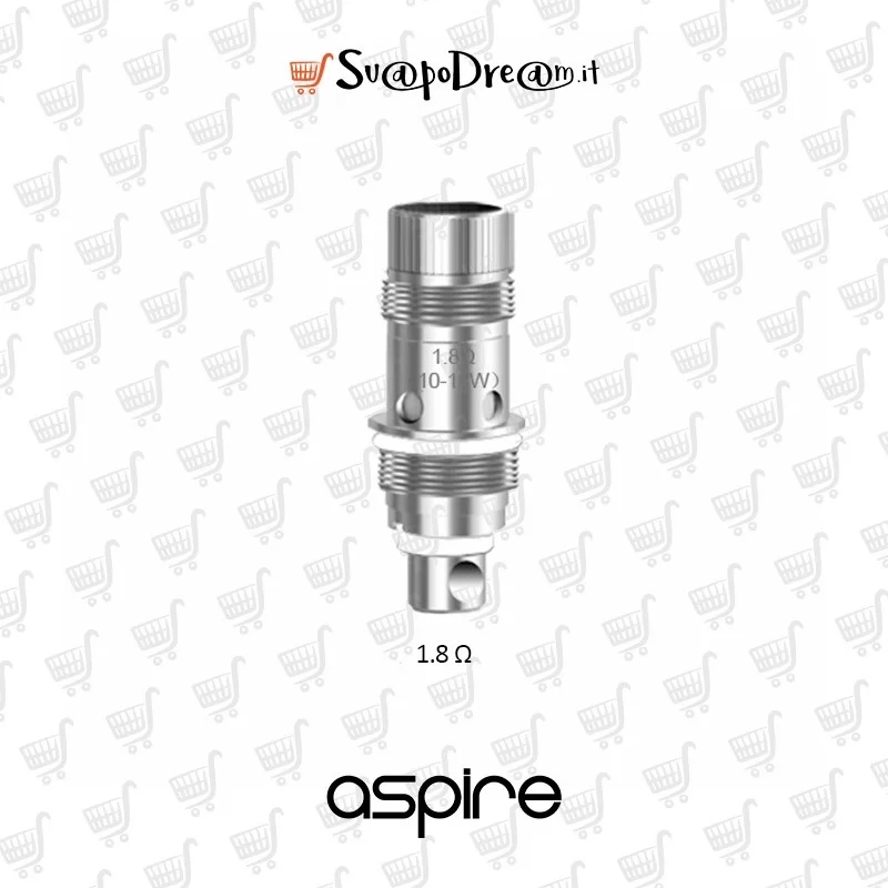 ASPIRE - Resistenze Nautilus 1.8 Ohm 5pz