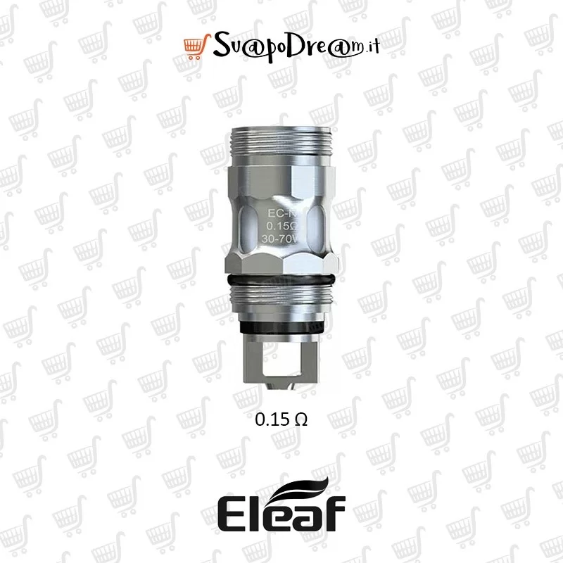 ELEAF - Resistenze EC-N 0.15 Ohm 5pz
