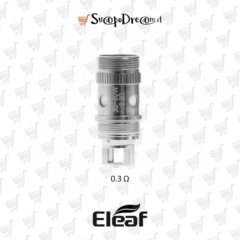 ELEAF - Resistenze EC 0.3 Ohm - 5pz