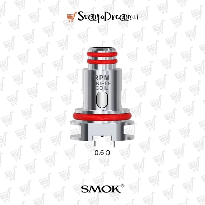SMOK - Resistenze Triple RPM40 0.6 Ohm 5pz