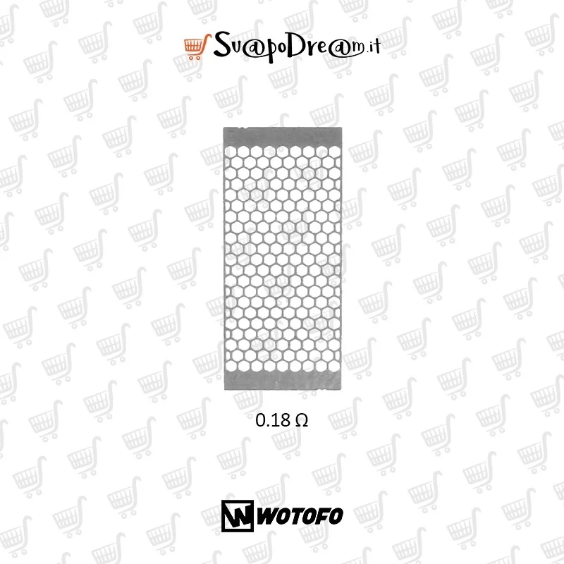 WOTOFO - Coil pronte Mesh Style 10pz