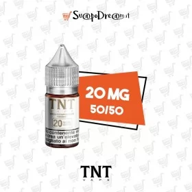 Liquido base con nicotina - 10 ml - TNT VAPE  - VPG 50/50 - nicotina 20