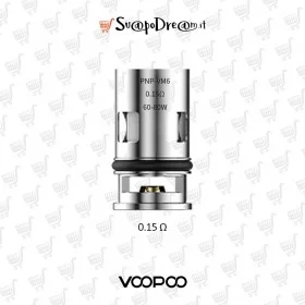 VOOPOO - Resistenze 0.15 Ohm PnP-VM6 - 5pz