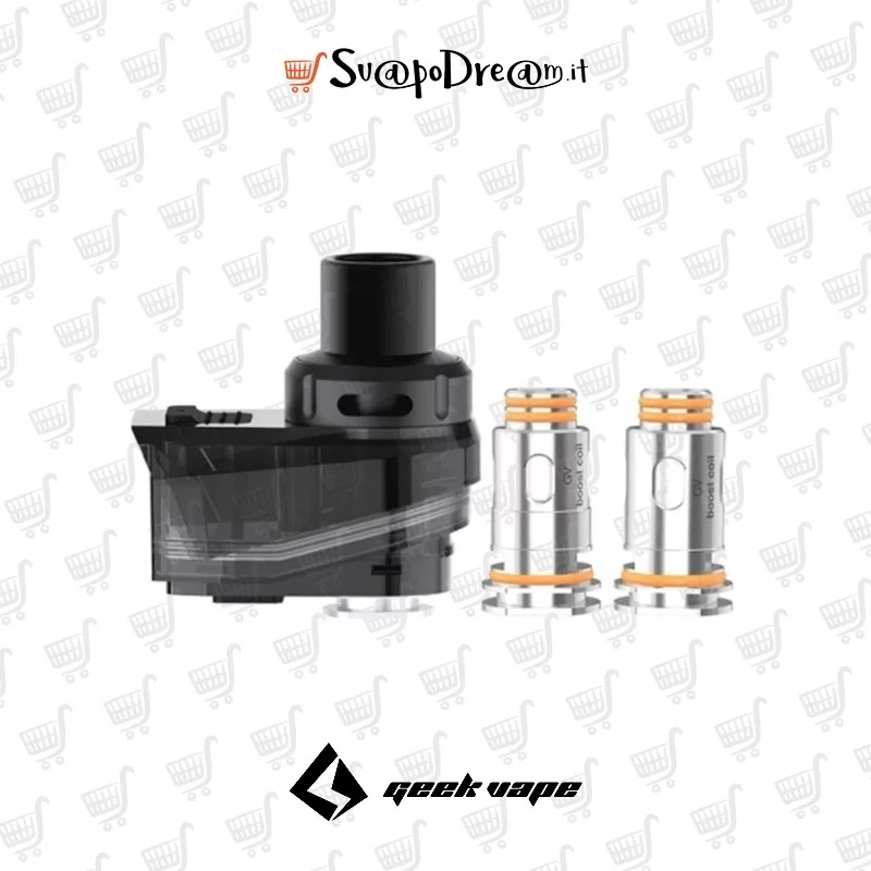 GEEKVAPE - Cartuccia Aegis Hero + 2 Coil 1pz