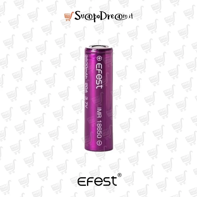 EFEST - Batteria 18650 3500mAh 20A - 1pz