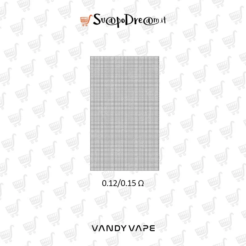 VANDY VAPE - Coil pronte Mesh V2 10pz