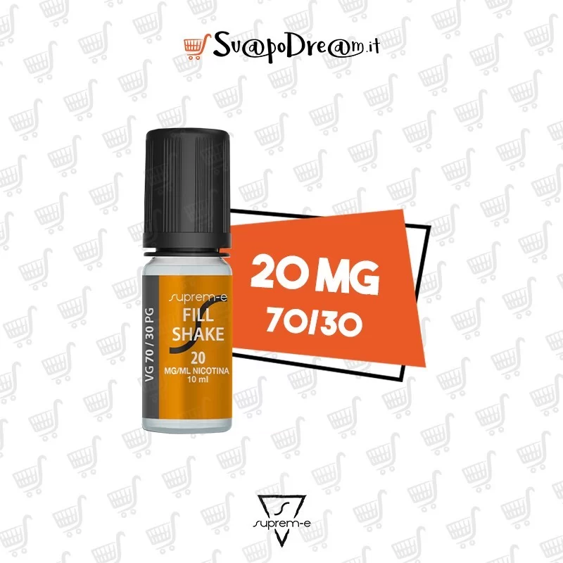SUPREM-E - Basetta 10ml DRIP 70/30 - Nicotina 20