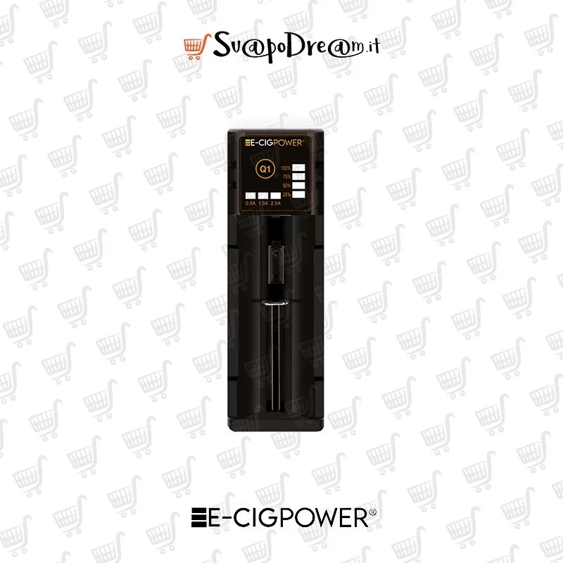 E-CIG POWER - Caricabatterie Q1
