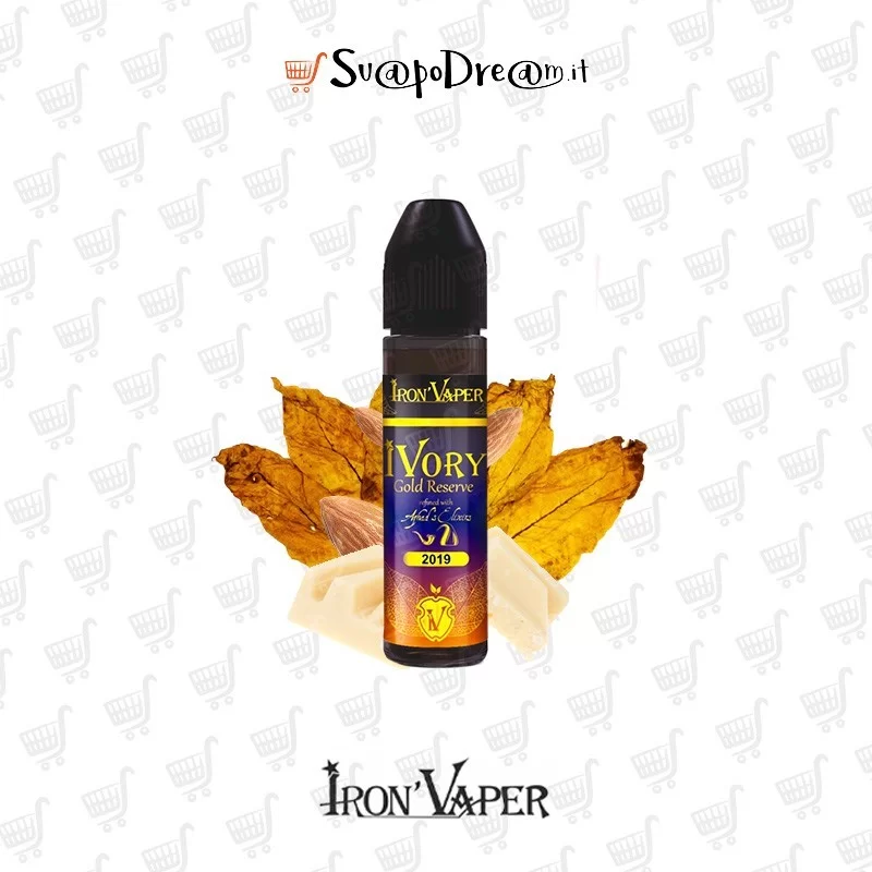 IRON VAPER - Liquido Scomposto 20ml IVORY GOLD RESERVE