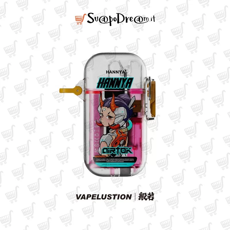 VAPELUSTION - Sigaretta Elettronica Pod Mod HANNYA AIRTOK 650mAh