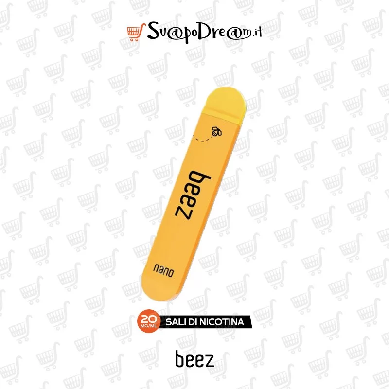 BEEZ VAPOR - Pod Mod Usa e Getta BEEZ NANO MANGO ICE 600 PUFF