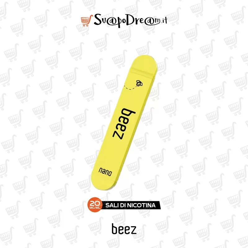 BEEZ VAPOR - Pod Mod Usa e Getta BEEZ NANO LEMON MACAROON 600 PUFF