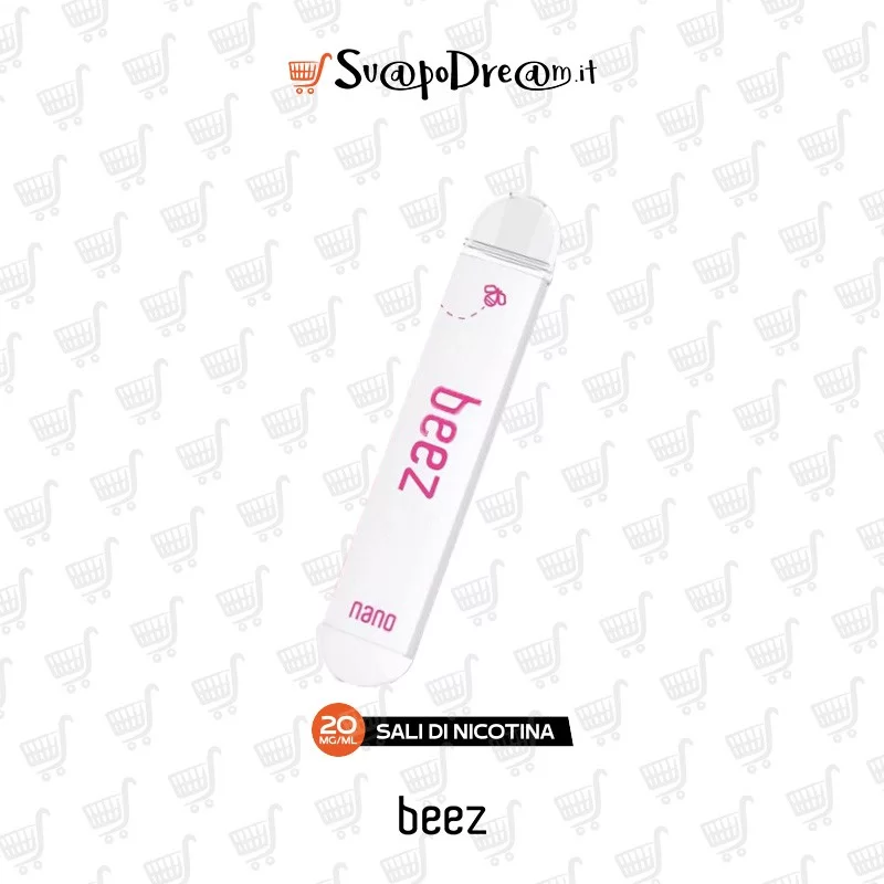 BEEZ VAPOR - Pod Mod Usa e Getta BEEZ NANO BUBBLEGUM ICE 600 PUFF