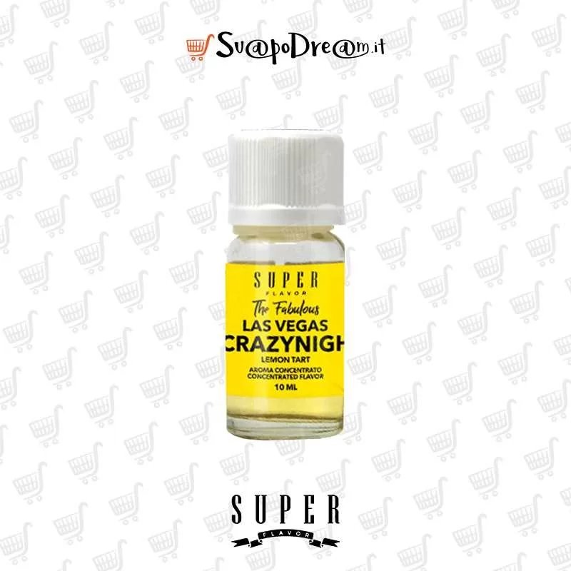 SUPER FLAVOR - Aroma Concentrato 10ml CRAZYNIGHT