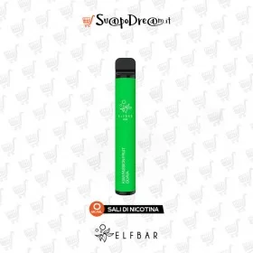 ELFBAR - Pod Mod Usa e Getta KIWI PASSION FRUIT GUAVA Nic Zero 600 PUFF