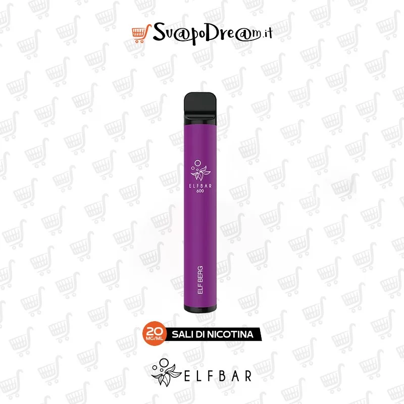 ELFBAR - Pod Mod Usa e Getta ELF BERG 600 PUFF