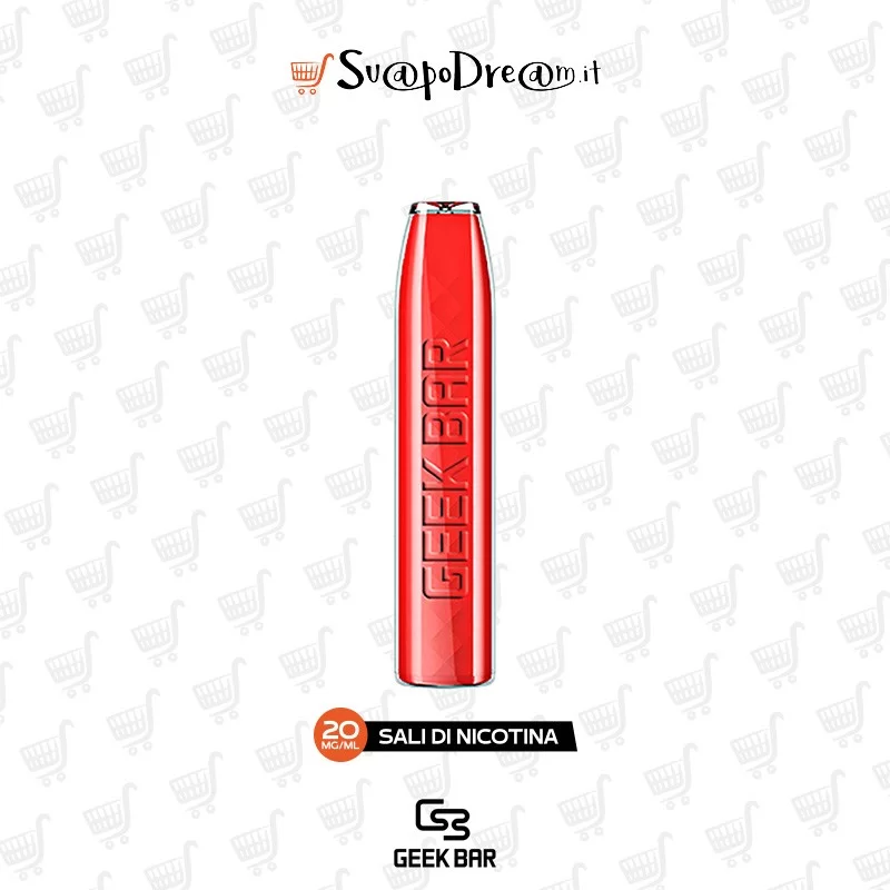 GEEK BAR - Pod Mod Usa e Getta SWEET STRAWBERRY 600 PUFF