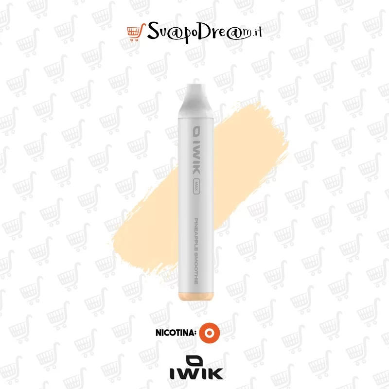 IWIK Max - Pod Mod Usa e Getta PINEAPPLE SMOOTHIE 2500 PUFF