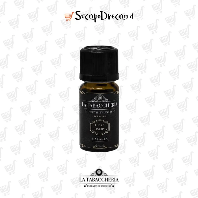 LA TABACCHERIA GRAN RISERVA - Aroma Concentrato 10ml LATAKIA