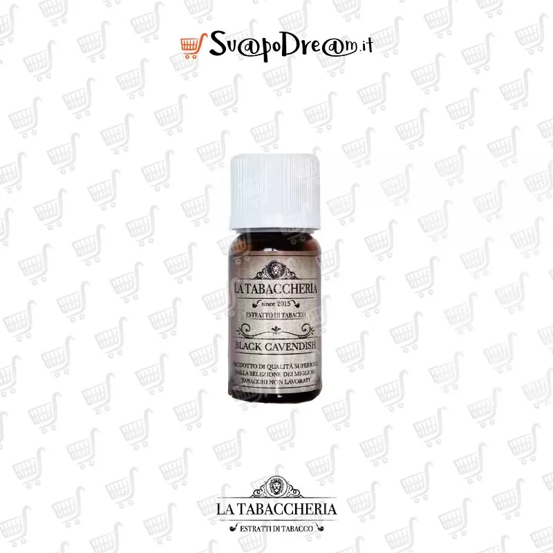 LA TABACCHERIA - Aroma Concentrato 10ml Estratti BLACK CAVENDISH