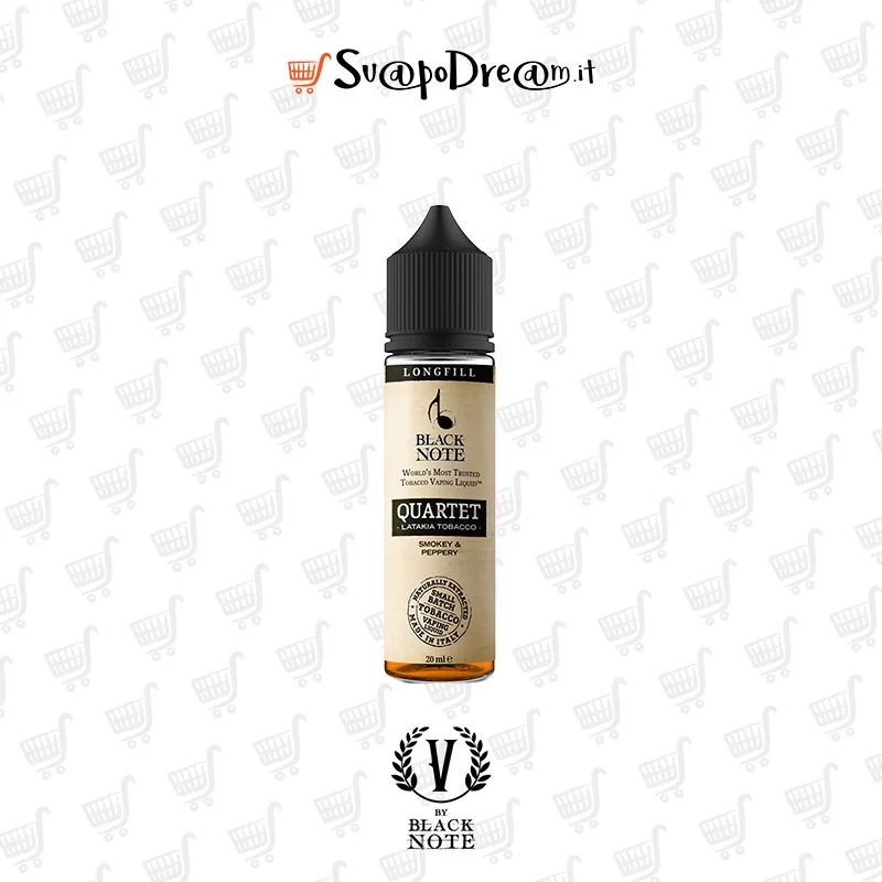 BLACK NOTE - Liquido Scomposto 20ml Longfill QUARTET