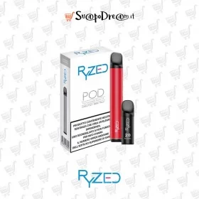 RYZED Pod Mod RED + 1 Pod Precaricata TOBACCO 600PUFF