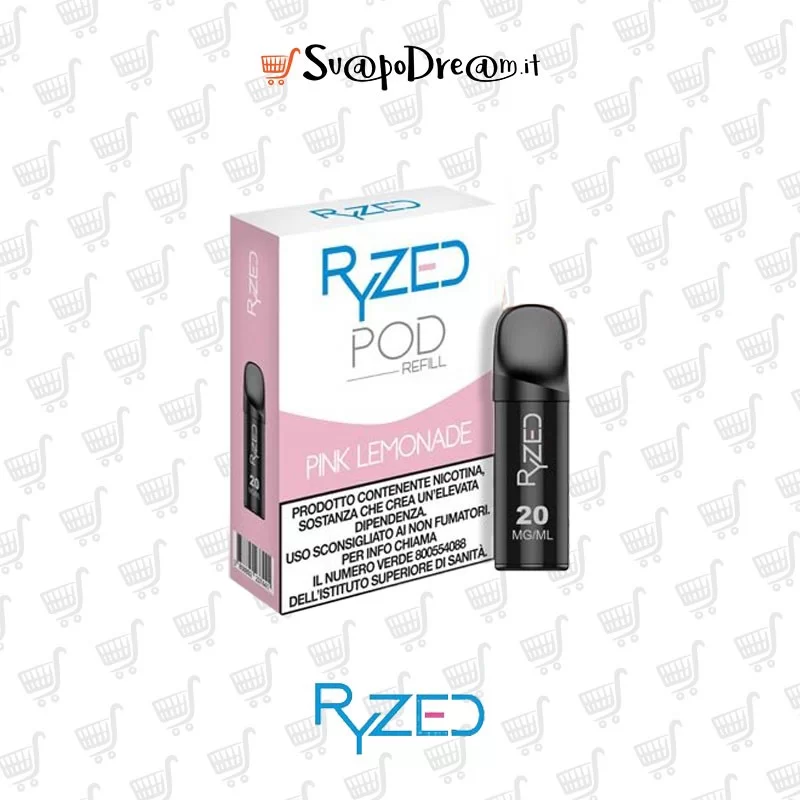 RYZED - Cartuccia Pod Precaricata MI PINK LEMONADE 2pz