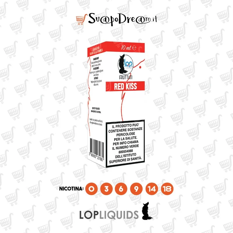 LOP - Liquido 10ml RED KISS