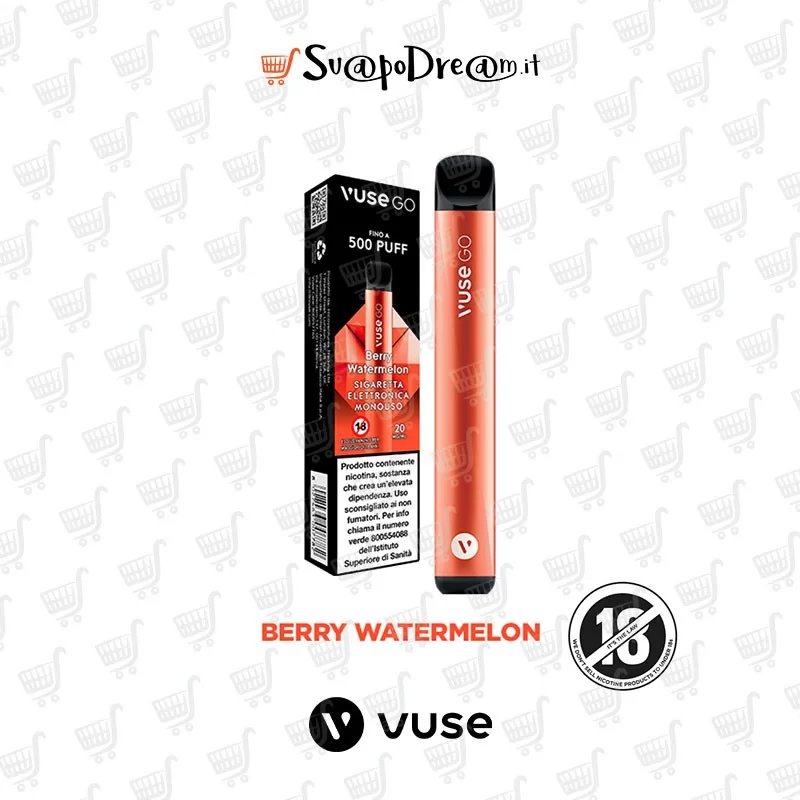 VUSE GO Pod Mod Usa e Getta BERRY WATERMELON 500 PUFF