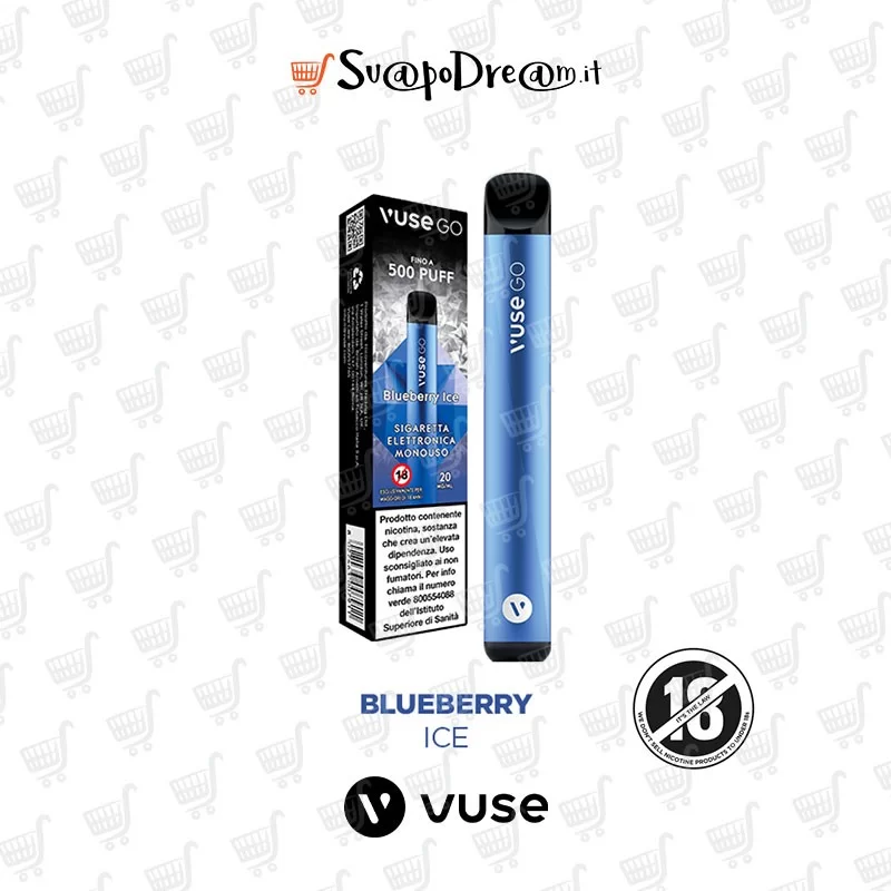 VUSE GO Pod Mod Usa e Getta BLUEBERRY ICE 500 PUFF