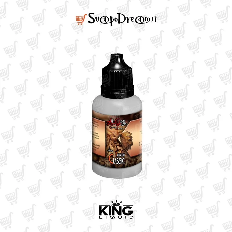 KING LIQUID - ALL DAY Liquido scomposto 10+10 TABACCO CLASSIC