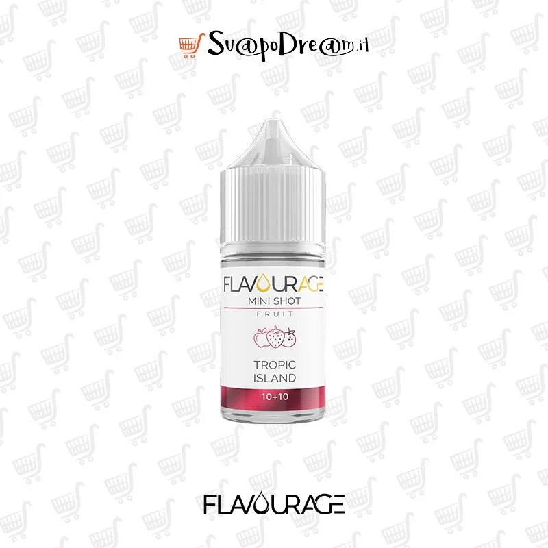 FLAVOURAGE - Aroma Mini Shot 10ml TROPIC ISLAND