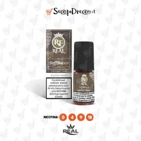 REAL FARMA - Liquido Pronto 10ml SOFF BACCO (Soff Tobacco)