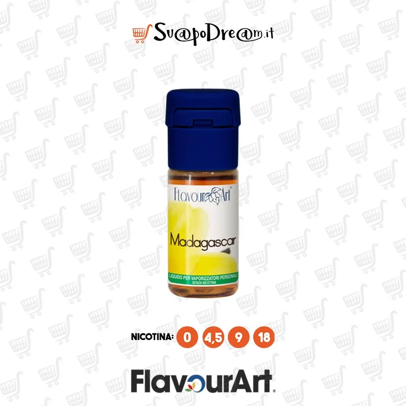 FLAVOURART - Liquido 10ml MADAGASCAR
