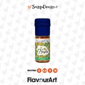 FLAVOURART - Liquido 10ml 7 FOGLIE