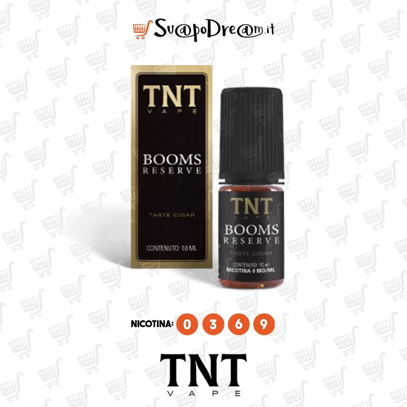TNT - Liquido 10ml BOOMS RESERVE