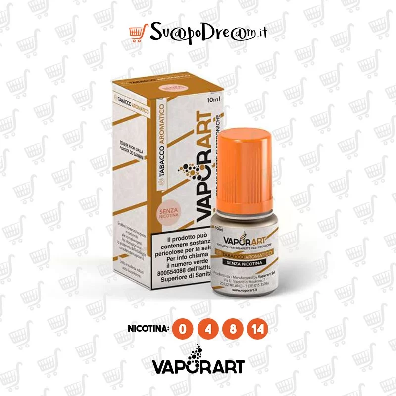VAPORART - Liquido 10ml TABACCO AROMATICO