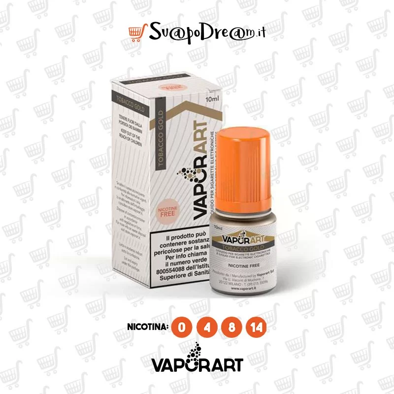 VAPORART - Liquido 10ml TOBACCO GOLD