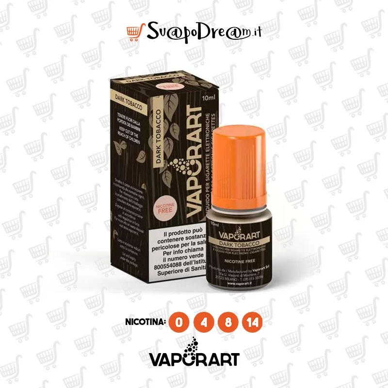 VAPORART - Liquido 10ml DARK TOBACCO