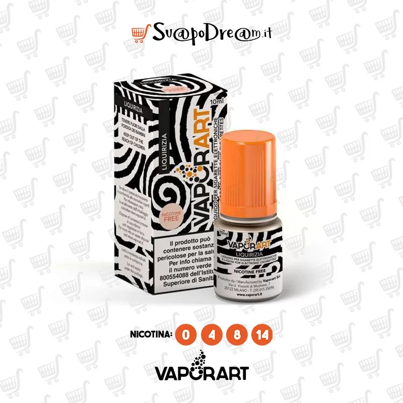 VAPORART - Liquido 10ml LIQUIRIZIA