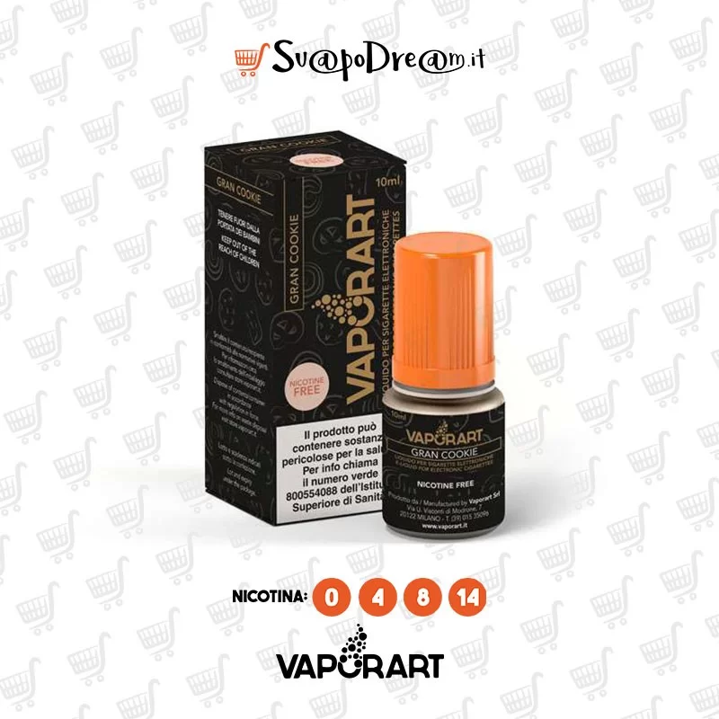 VAPORART - Liquido 10ml GRAN COOKIE