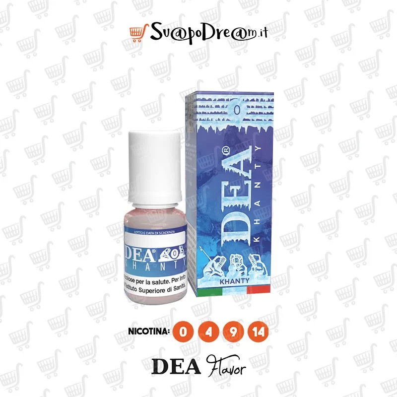 DEA FLAVOR - Liquido 10ml I FRESCHISSIMI KHANTY