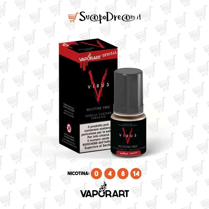 VAPORART SPECIAL EDITION - Liquido 10ml VIRUS