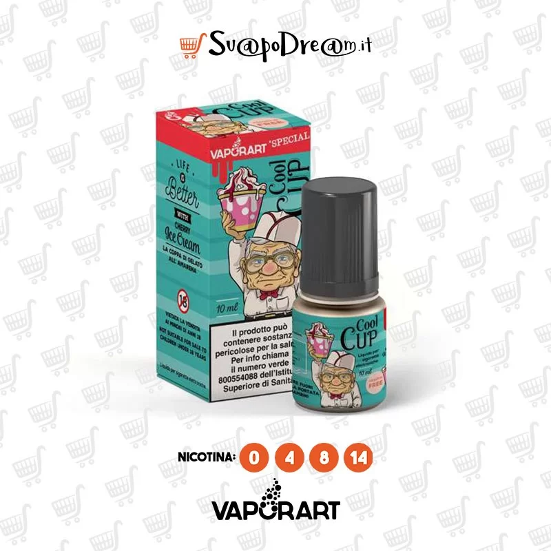 VAPORART SPECIAL EDITION - Liquido 10ml COOL CUP