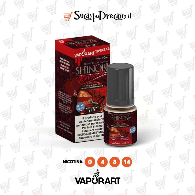 VAPORART SPECIAL EDITION - Liquido 10ml SHINOBI REVENGE