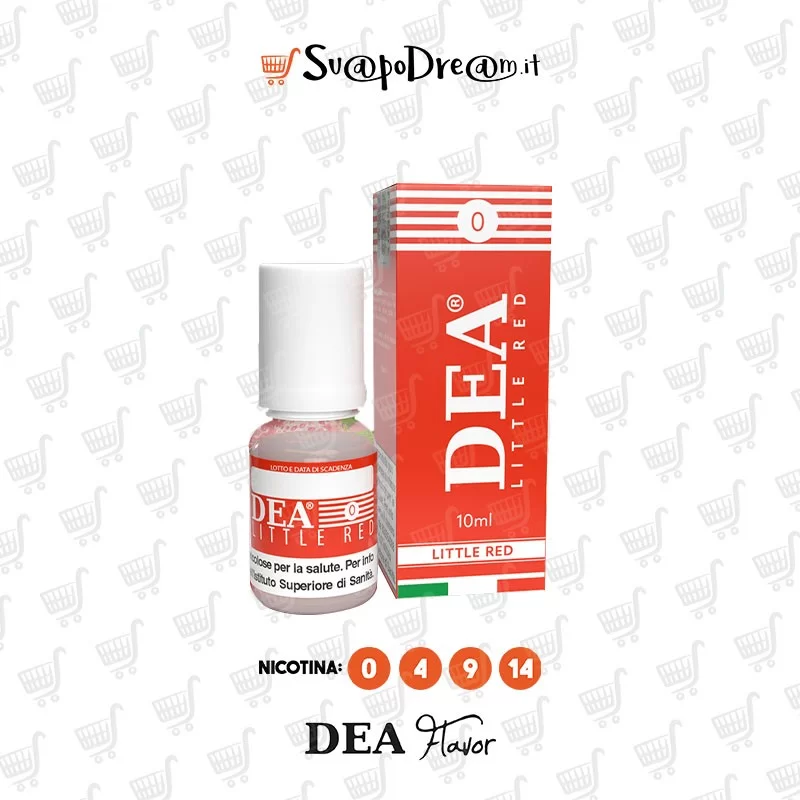 DEA FLAVOR - Liquido 10ml RED PASSION (LITTLE RED)