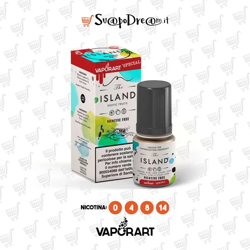 VAPORART SPECIAL EDITION - Liquido 10ml THE ISLAND