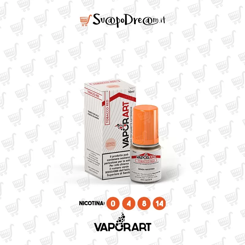 VAPORART - Liquido 10ml TOBACCO RED