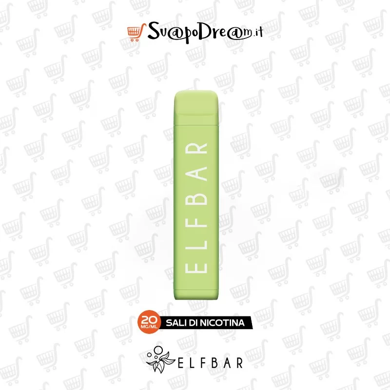 ELFBAR NC600 - Pod Mod Usa e Getta VANILLA YOGURT 600 PUFF