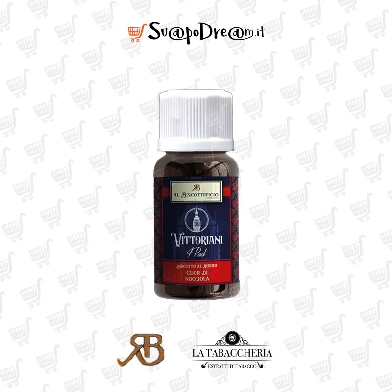 IL BISCOTTIFICIO ROMA - Aroma Shot 20ml Vittoriani CUOR DI NOCCIOLA